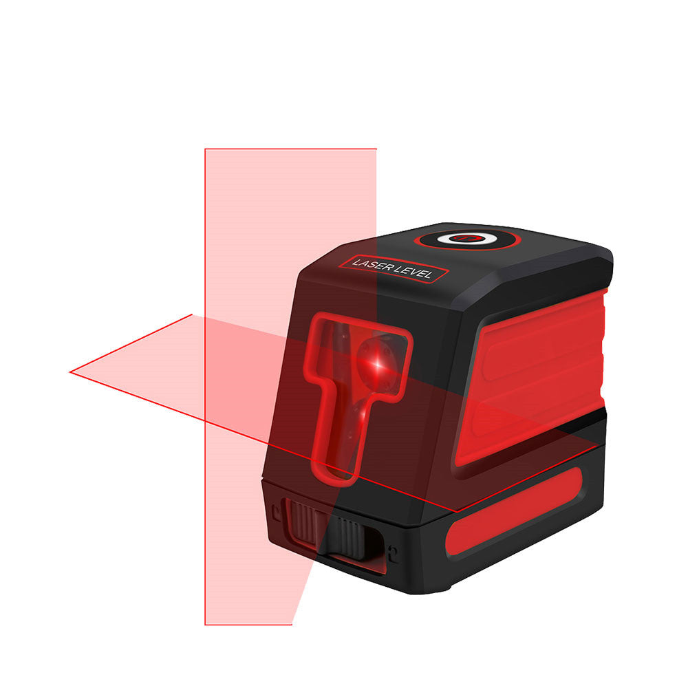 Automatic leveling laser level