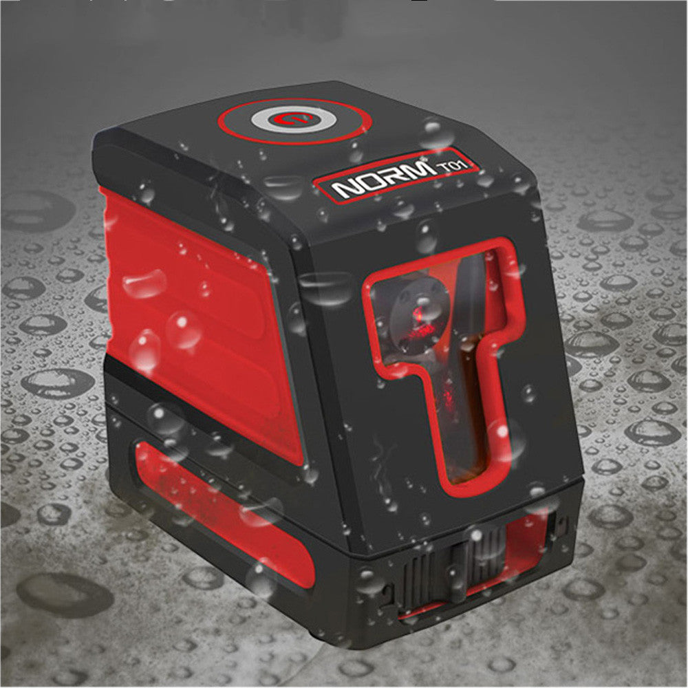 Automatic leveling laser level