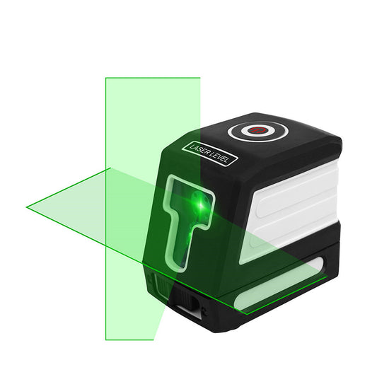 Automatic leveling laser level